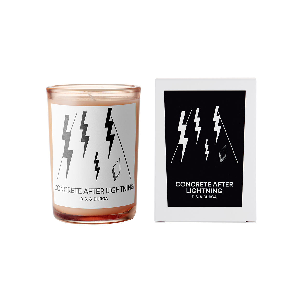 Concrete After Lightning Scented Candle - Handmade Home Decor for Relaxation & Aromatherapy - Perfect for Bedroom, Bathroom & Meditation Spaces