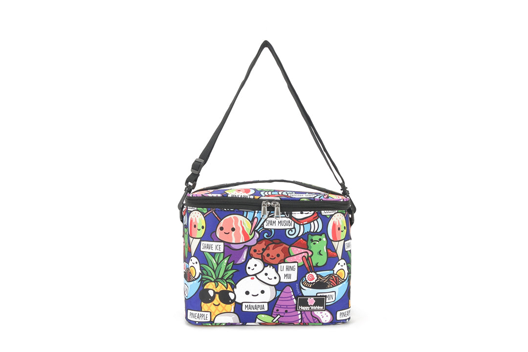 Insulated Cooler Tote Bag Medium Size - Craving Hawaiʻi Blue - Perfect for Beach Picnics, Camping Trips & Outdoor Adventures