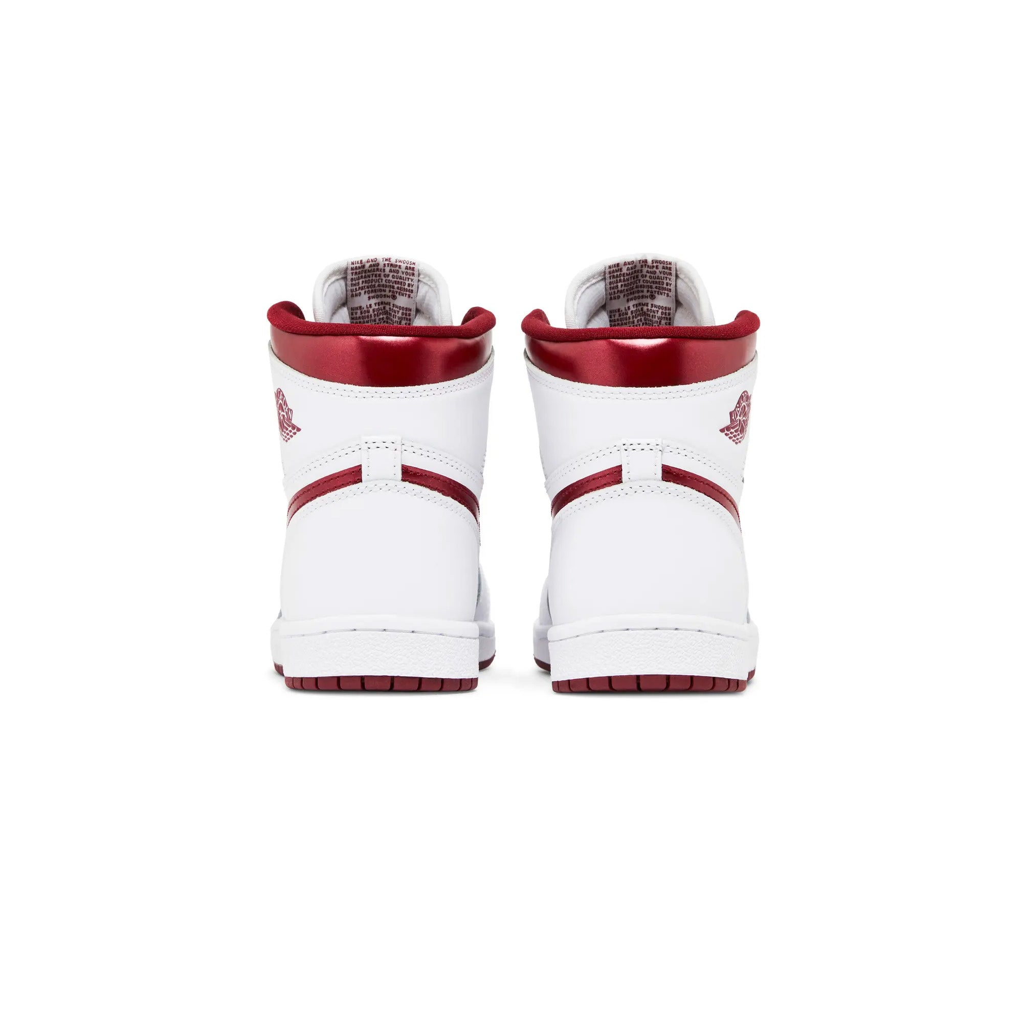 Air Jordan 1 Retro High '85 OG 'Metallic Burgundy' Sneakers (2024) - Men's Basketball Shoes for Streetwear & Casual Fashion