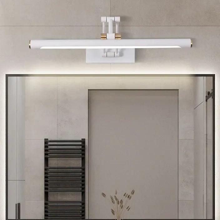 Dimmable Black LED Bathroom Mirror Lights - Adjustable Vanity Lighting for Makeup, Shaving & Grooming - Perfect for Modern Bathrooms & Bedrooms
