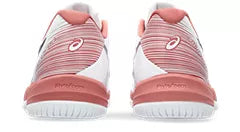 Asics Women's Solution Swift FF Tennis Shoes - White/Light Garnet | Lightweight Performance Court Shoes for Women | Perfect for Competitive Matches & Training Sessions