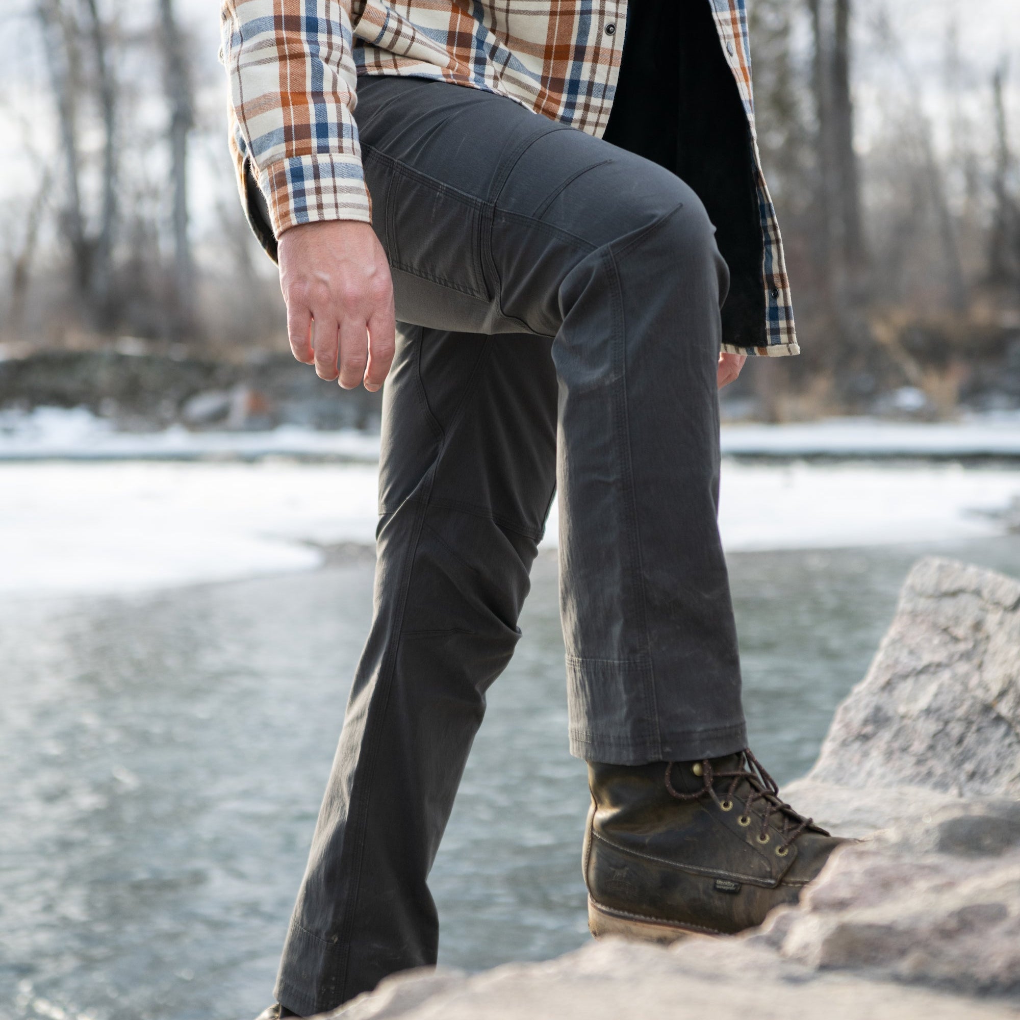 Men's Ridgeline Outdoor Pants - Durable Hiking & Travel Pants for Adventure, Camping & Everyday Wear