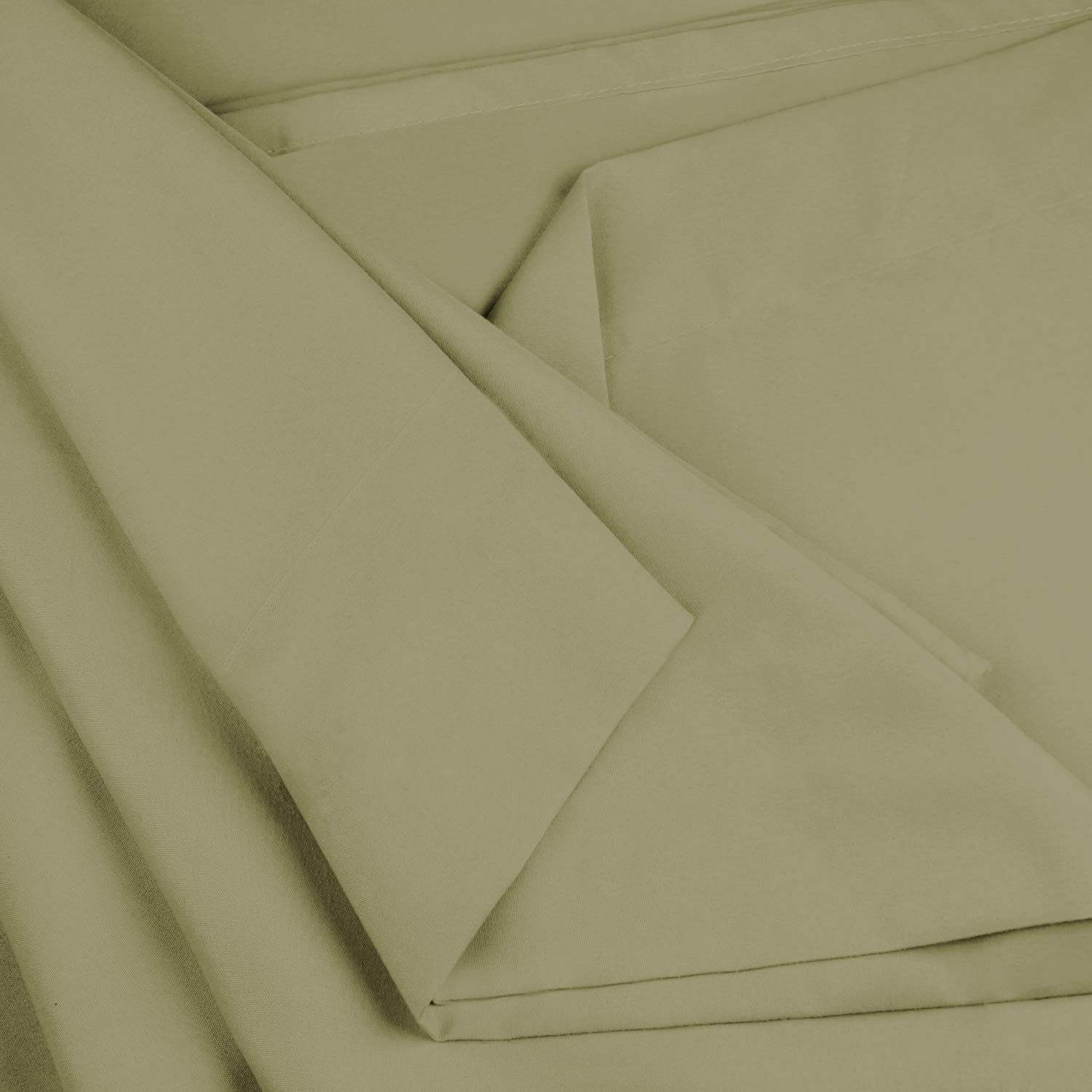 4-Piece Twin XL Sheet Set - 800 Thread Count 100% Ultra-Fine Cotton Luxury Bed Sheets - Extra Long Staple Cotton for Superior Softness - Fits Mattress Up to 14