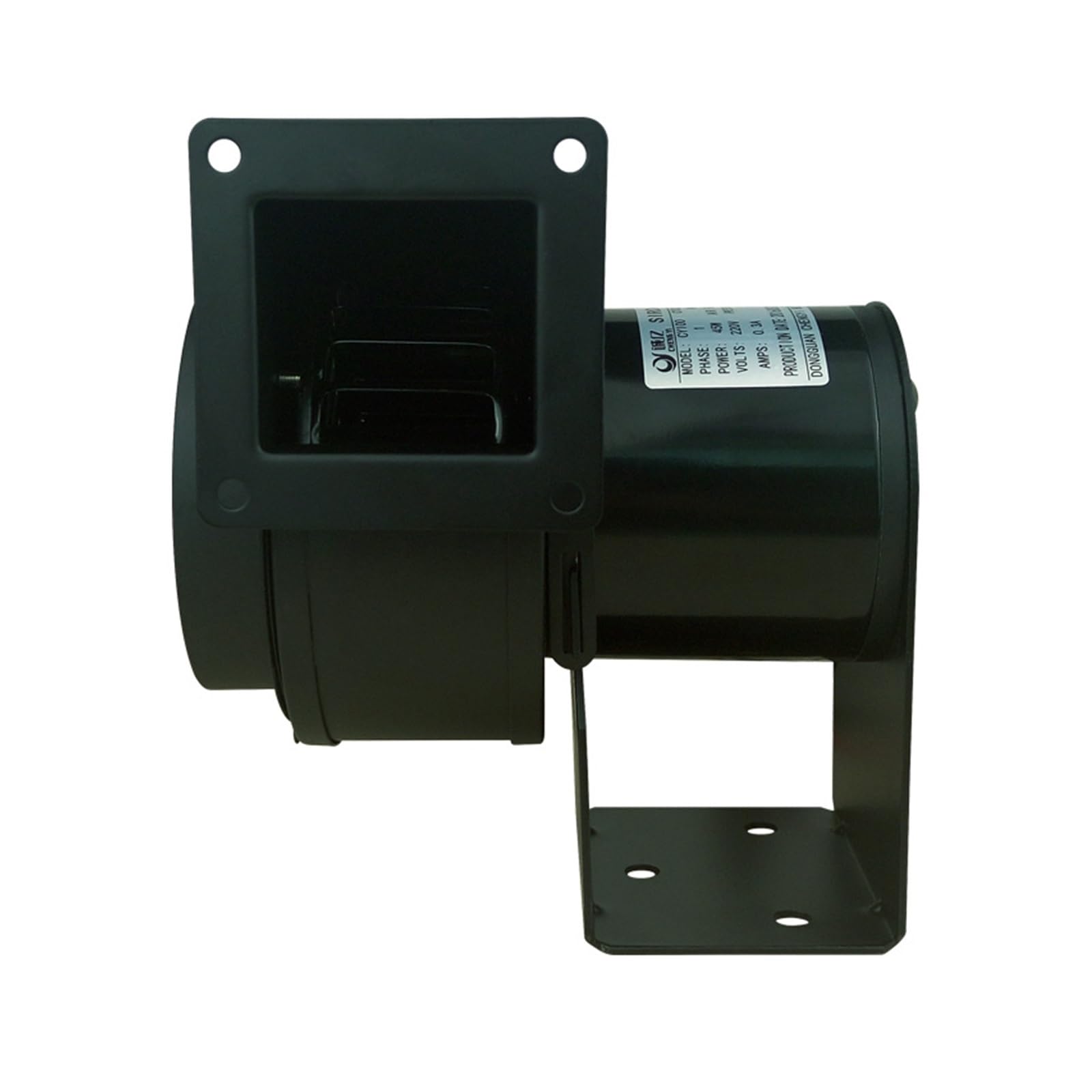 CY100 Small Centrifugal Blower Fan - 45W Energy-Efficient Exhaust Fan for Ventilation, Pipe Draft & Fresh Air Circulation | Perfect for Home, Office, and Industrial Cooling Systems