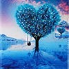 04# Blue Heart Tree