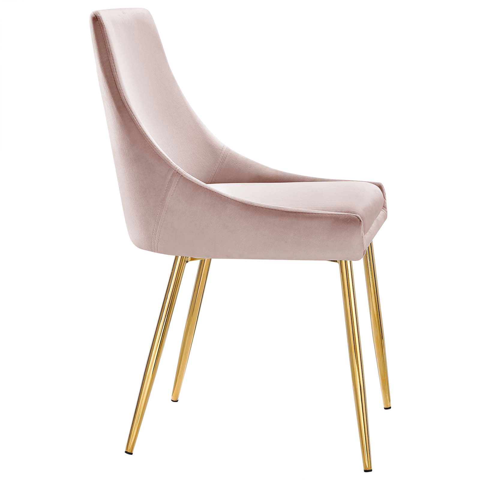 Premium Velvet Dining Chairs Set of 2 - Modern Upholstered Side Chairs for Kitchen, Dining Room & Home Decor - Comfortable & Elegant Seating Solution