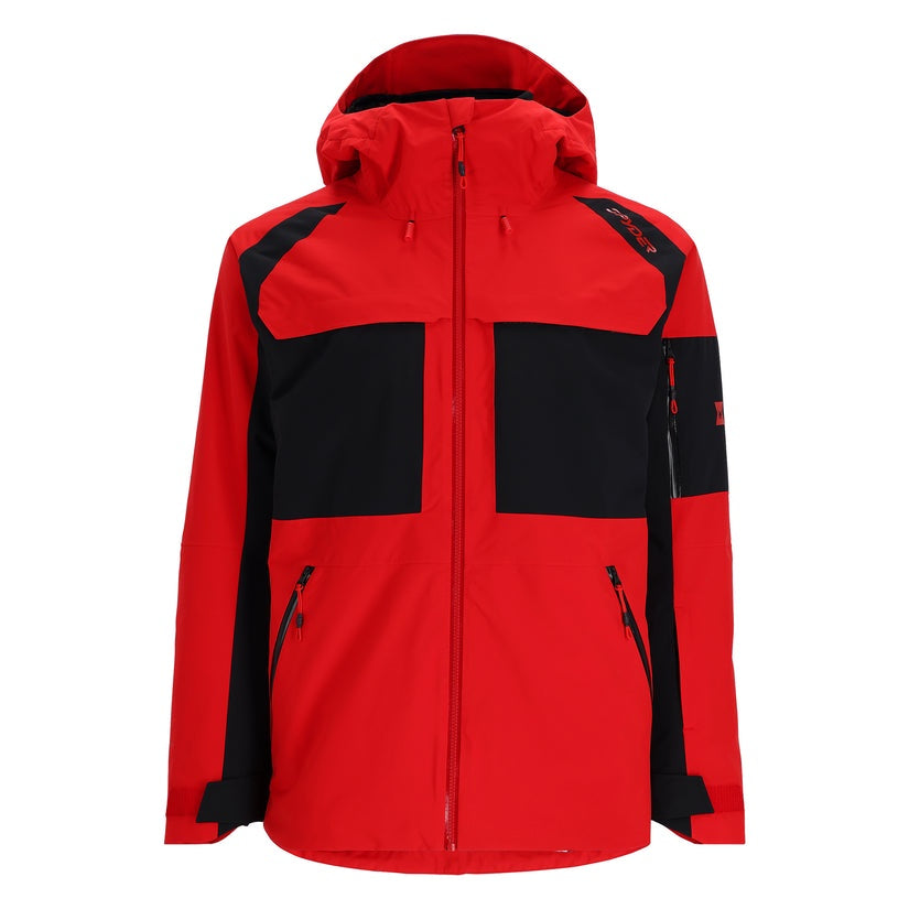 Spyder Men's Lift Jacket 2025 - Waterproof Ski Jacket for Winter Sports & Outdoor Activities