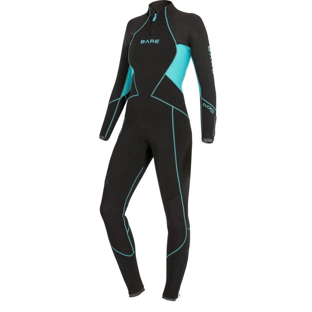 Open Box Bare 3mm Evoke Full Wetsuit for Women - Perfect for Surfing, Diving & Water Sports