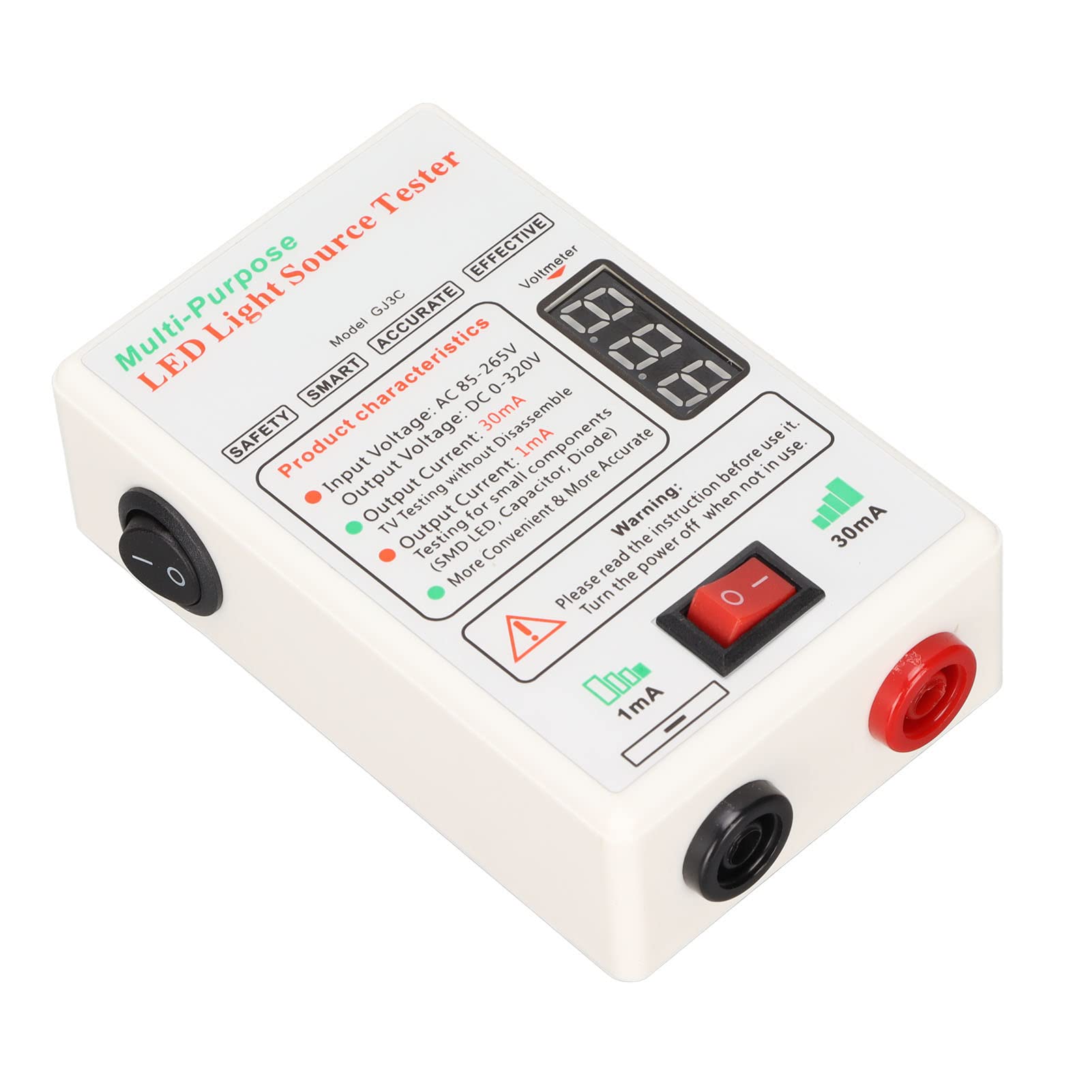 LED TV Backlight Tester - LCD TV Light Source Tester for LED Light Repair | Automatic Voltage Adjustment | Safe for Lamp Beads & No Electric Shock (US Plug) | Perfect for TV Repair Shops & DIY Home Electronics Maintenance