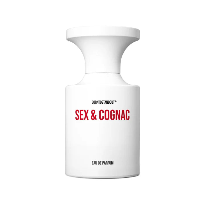 BORNTOSTANDOUT Sex & Cognac Eau de Parfum 50ml - Luxury Unisex Fragrance for Date Night, Special Occasions & Evening Wear