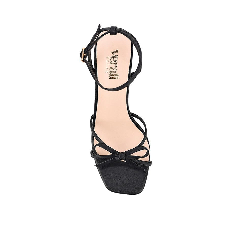 Kith Block Heel Sandals for Women - Comfortable Chunky Heel Open Toe Summer Sandals - Perfect for Beach, Vacation & Casual Outfits (Black)