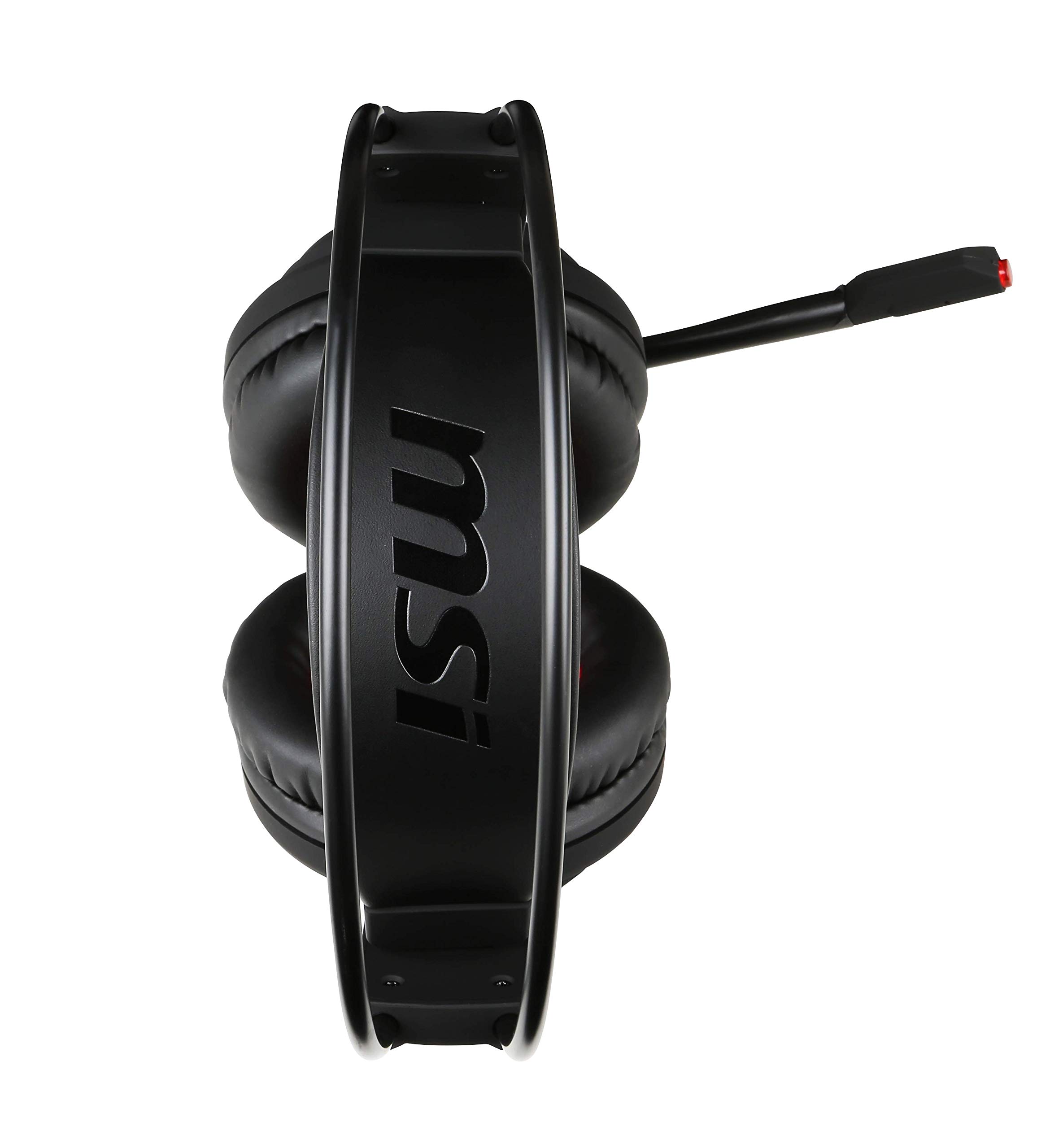 MSI DS502 Gaming Headset with 7.1 Virtual Surround Sound, Ergonomic Design & Noise-Canceling Mic for PC, Mac - Perfect for FPS Games, Streaming & Online Meetings