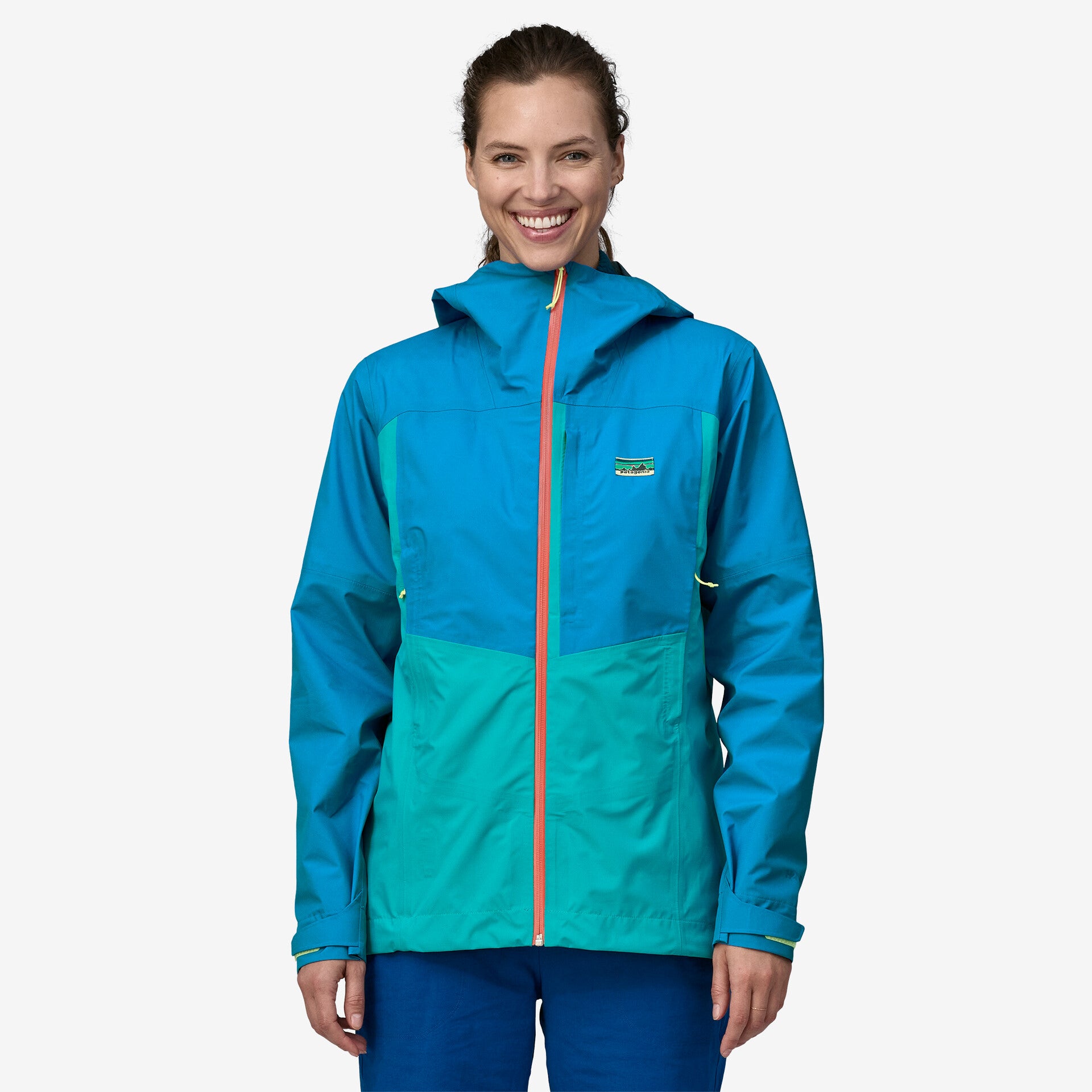 Boulder Fork Women's Waterproof Rain Jacket - Lightweight Windproof Hiking Jacket for Outdoor Activities, Camping & Travel