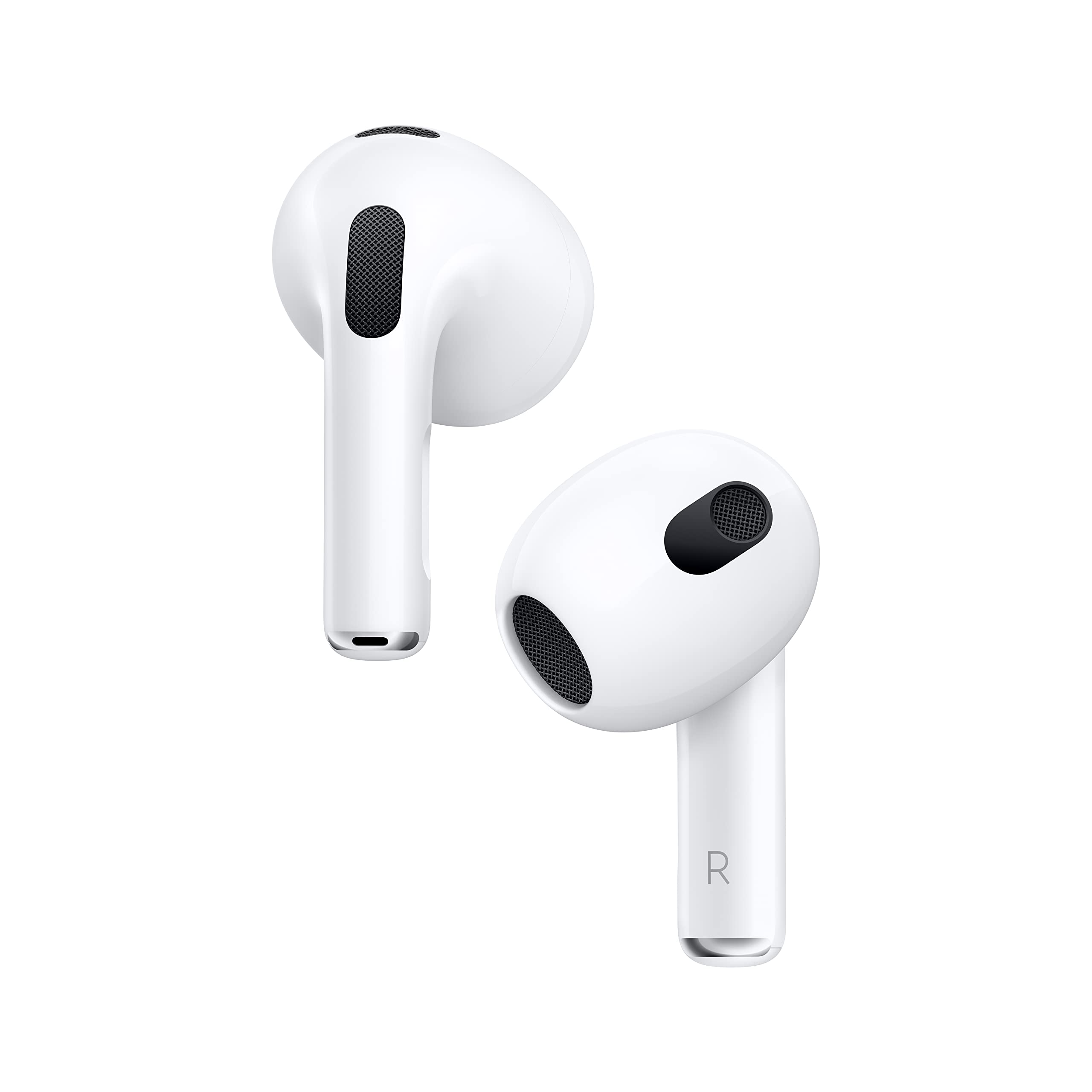 Apple AirPods 3rd Gen Wireless Earbuds with Spatial Audio - Bluetooth Headphones, Sweat & Water Resistant, 30H Battery Life, Lightning Charging Case - Perfect for Gym, Running, Travel & Work Calls