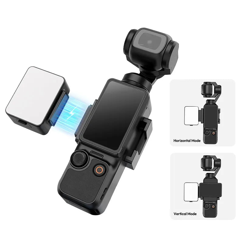 Ulanzi LM001 Magnetic Mini LED Light - Compact & Powerful Pocket Light for Photography, Vlogging, and Outdoor Adventures (L168)