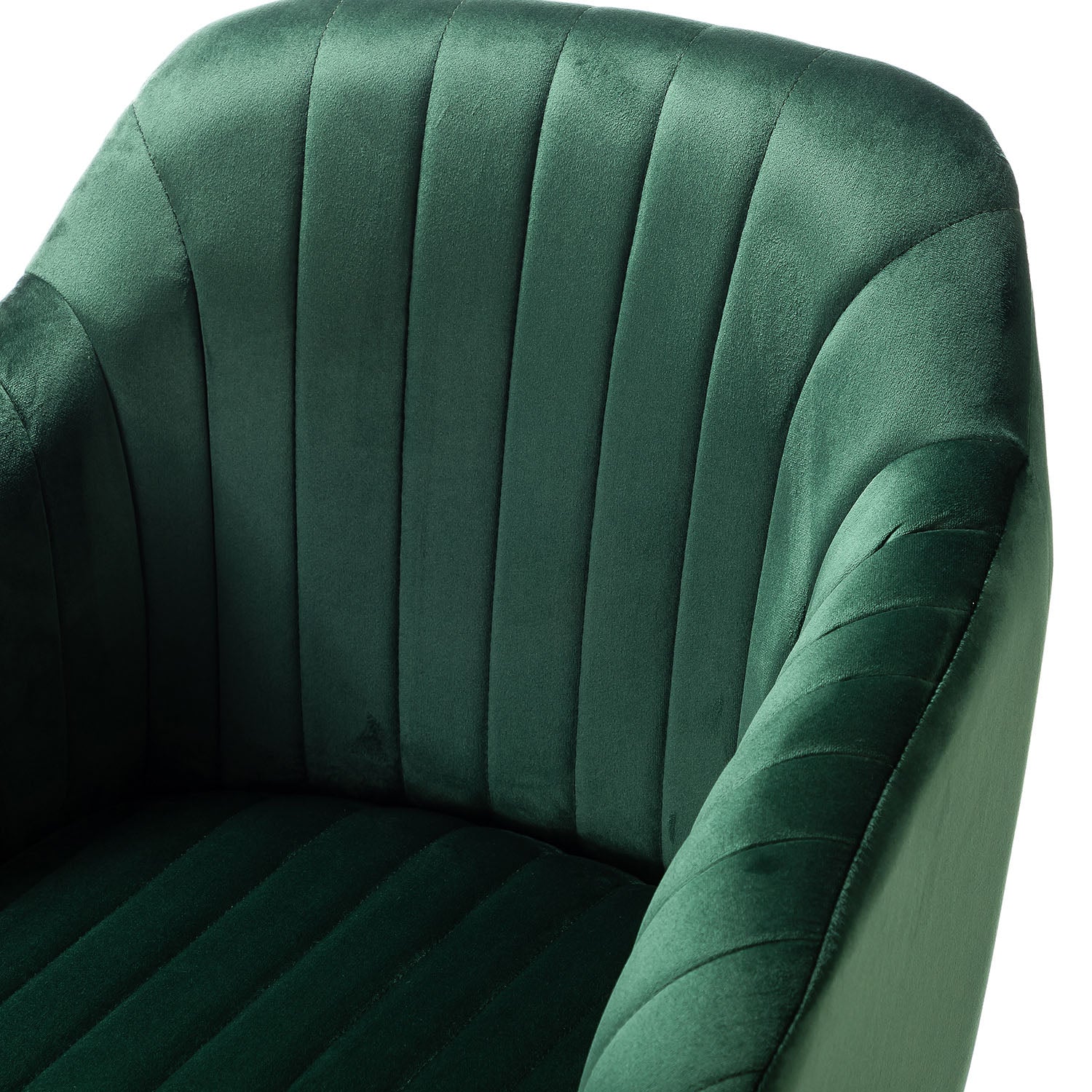 Luxury Velvet Office Chair - Ergonomic Desk Chair with Adjustable Height for Home & Workspace - Perfect for Remote Work, Gaming & Study
