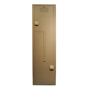 Bradley Lenox Heavy-Duty Solid Plastic Lockers - Secure Storage for Schools, Gyms & Offices | Durable & Waterproof Lockers for Personal Belongings