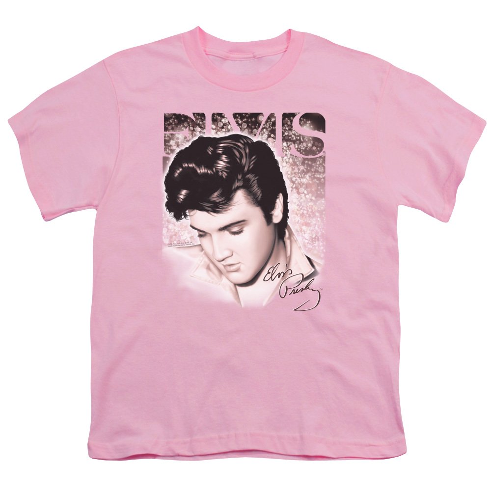 Elvis Presley Star Light Unisex Youth T-Shirt for Boys & Girls - Vintage Music Band Tee for Kids, Concert Outfit, Casual Wear & Gift Idea