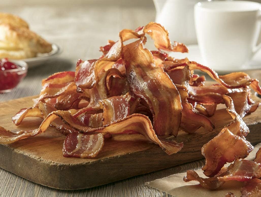 Burgers' Smokehouse Dry Cured Country Bacon - Maple Hickory Smoked, 12 Pack (1 lb Each) | Premium Breakfast Bacon for Family Meals, Camping & Gourmet Cooking