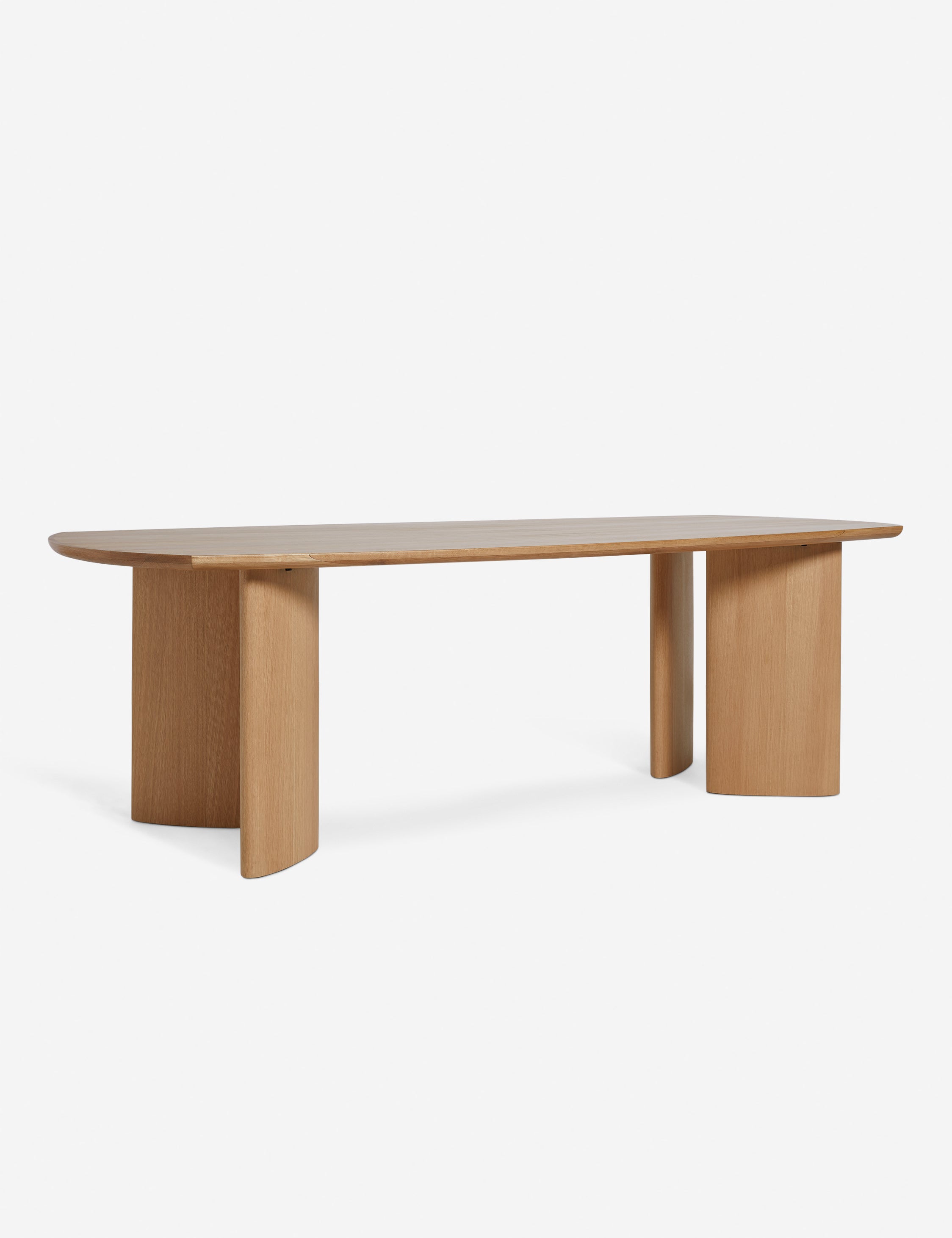 Eny Lee Parker Elle Dining Table - Modern Wooden Dining Table for Home & Restaurant - Perfect for Family Gatherings & Dinner Parties