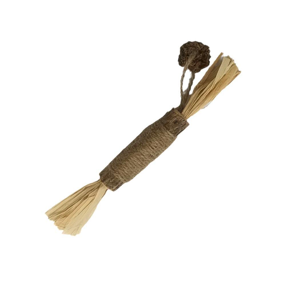 XIAOL Natural Silvervine Sticks & Catnip Toys for Kittens - Teething Chew Toys to Calm Cat Anxiety & Stress - Interactive Indoor Cat Toys for Playtime & Relaxation