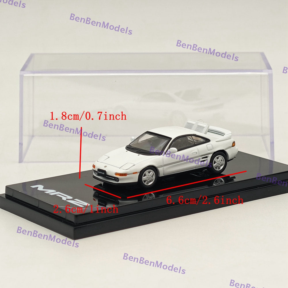 1/64 Scale Toyota MR2 (SW20) GT-S 1991 Diecast Model Car - Limited Edition Collectible for Car Enthusiasts & Hobbyists - Perfect for Display, Gifts, and Model Car Collections