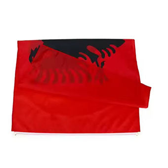 Albania Flag 90x150cm - Premium Quality Polyester Albanian National Flag for Outdoor & Indoor Use - Perfect for Sports Events, National Holidays & Home Decor