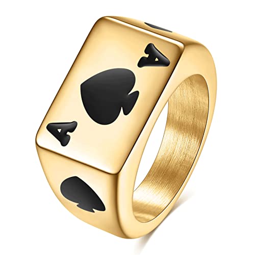 Gold Spade Ace