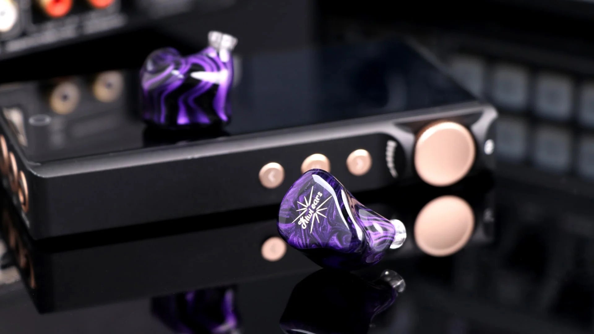 Kiwi Ears Quartet HiFi In-Ear Monitors (IEM) - Premium Sound Quality for Audiophiles, Musicians & Gamers - Perfect for Studio Recording, Live Performances & Travel