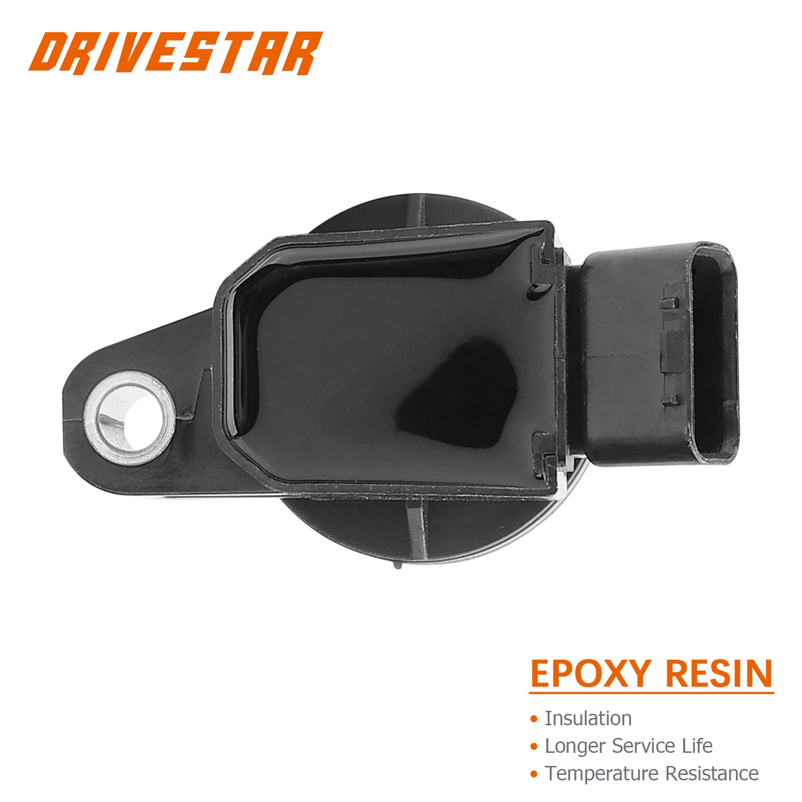 DRIVESTAR 4PCS UF333 C1330 Ignition Coil Pack Compatible with 2001-2007 Toyota Highlander, 2002-2010 Camry, 2008-2010 Corolla, 2005-2010 Scion tC 2.4L - Perfect for Engine Performance & Smooth Driving