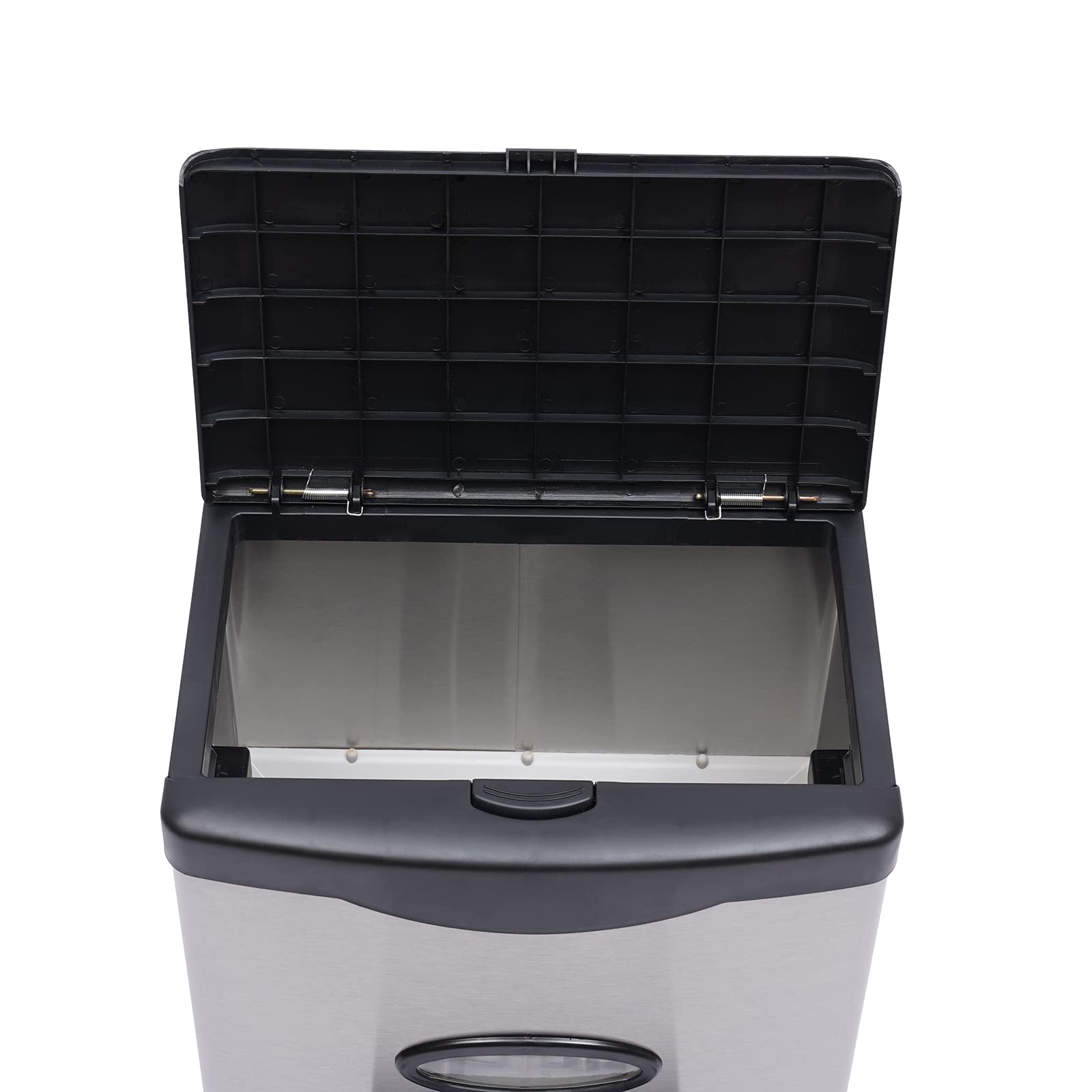 Automatic Rice Dispenser Container - 10kg/22lb Large Capacity Stainless Steel Kitchen Storage with Measuring Cup - Perfect for Countertop Organization & Easy Rice Portioning in Home, Restaurant or Dorm