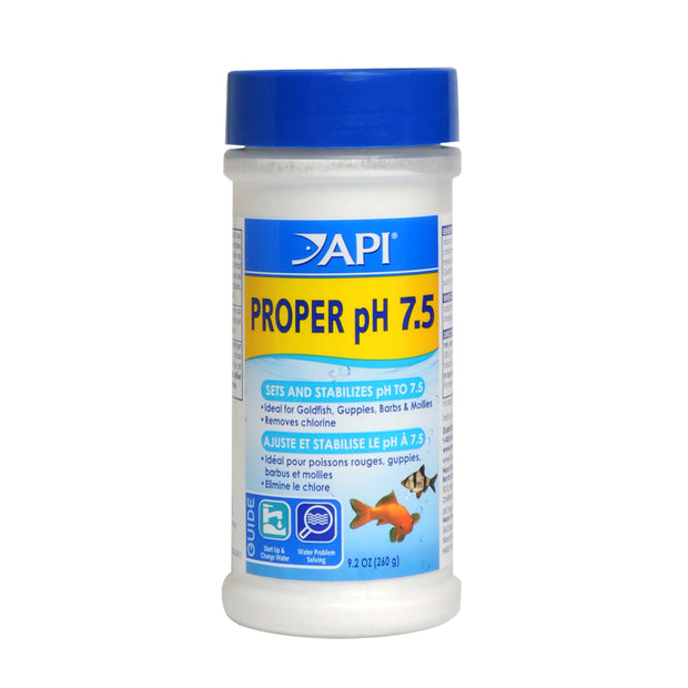 API Proper pH 7.5 Freshwater Aquarium pH Stabilizer - 260g for Fish Tanks, Ponds & Aquatic Plants | Maintains Ideal Water Conditions for Healthy Fish