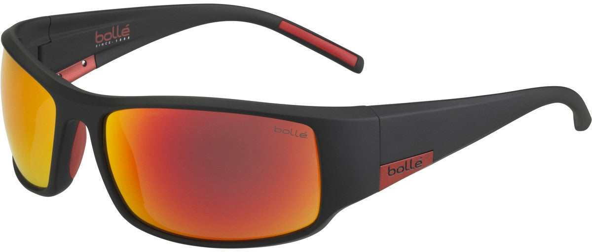 Bolle King Safety Glasses - ANSI Z87.1 Certified Protective Eyewear for Work, Sports & Outdoor Activities - Clear Anti-Fog Lenses for Construction, Shooting, Cycling & DIY Projects