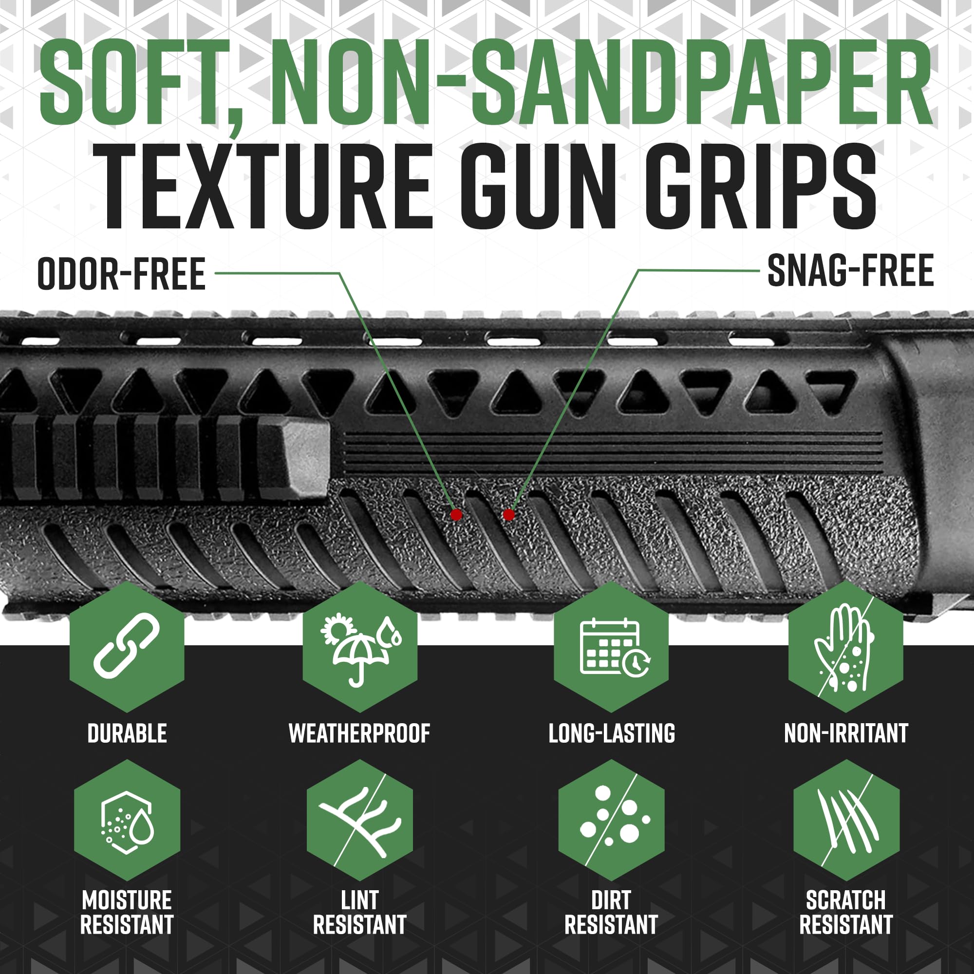 Dragon Grips VR60 Handguard Gun Grip Tape - 12