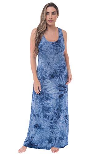 Navy Tie Dye Stripe