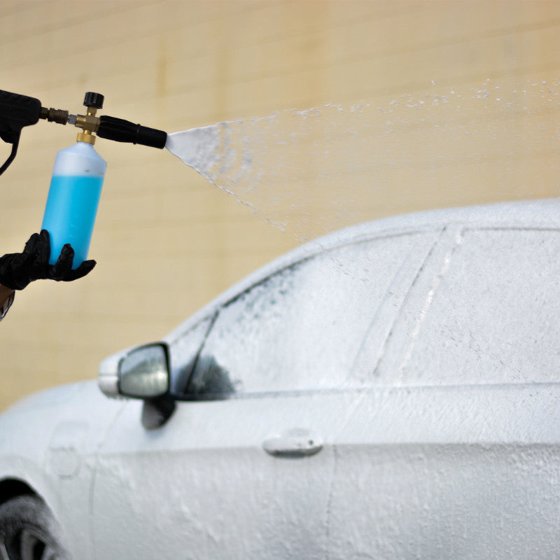 Premium Foam Cannon & Car Wash Kit with Stripper Suds - High Pressure Foam Lance for Deep Cleaning, Wax Removal & Detailing - Perfect for Home, Auto Shops & Professional Detailing Services