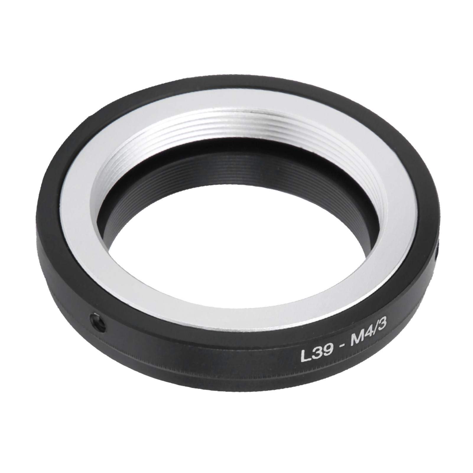 Jopwkuin L39 to M4/3 Lens Adapter - Aluminum Alloy Camera Lens Converter with Manual Focus for Micro Four Thirds Cameras - Perfect for Photography, Videography, and Professional Spray Painting Applications
