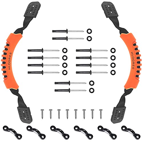 Orange - 2PCS Kayak Handles