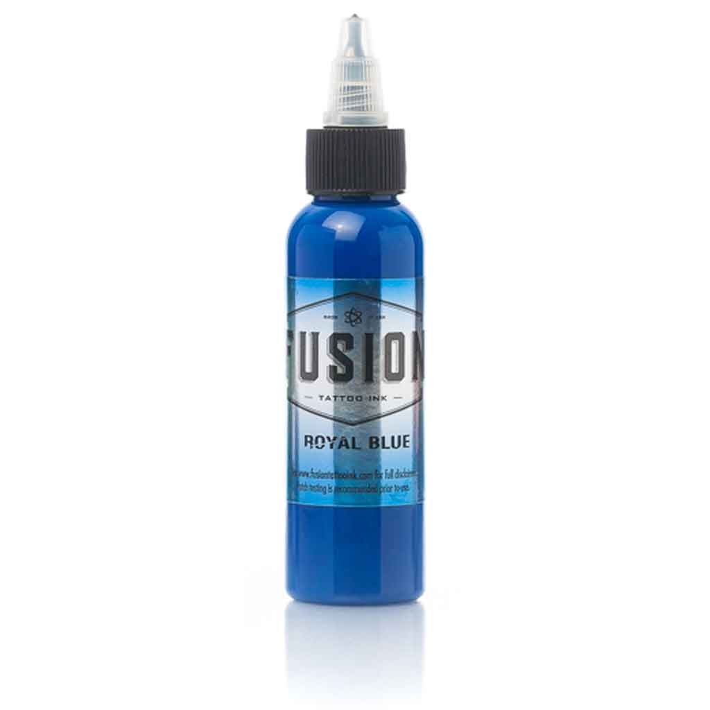 Royal Blue Fusion Ink - 1 oz (30ml) Waterproof & Vibrant Dye for Calligraphy, Scrapbooking & DIY Crafts - Perfect for Fountain Pens, Markers & Art Projects