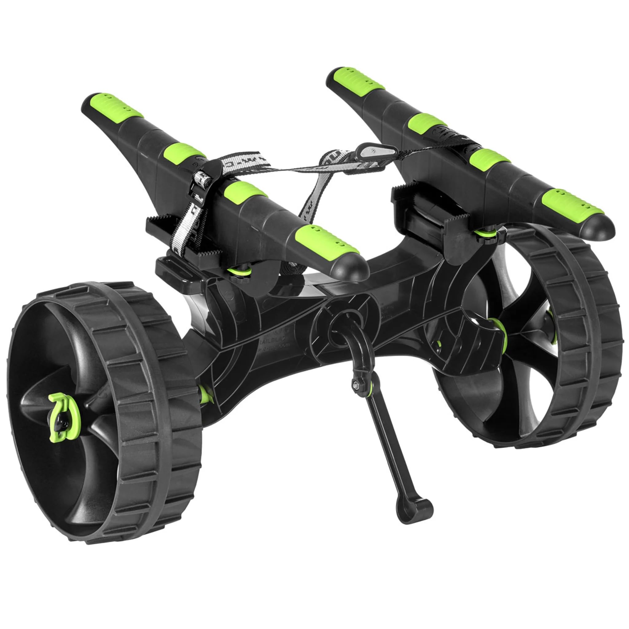 RAILBLAZA C-Tug R Heavy Duty Kayak Cart - Puncture-Free Wheels, Adjustable Hull Rails, 220lb Capacity - Perfect for Kayak Fishing, Beach Launching & Outdoor Water Sports