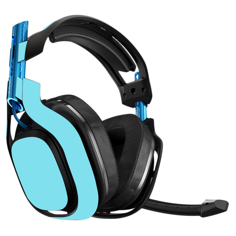 Astro A50 3rd Generation Gaming Headset Skin - Baby Blue Vinyl Decal Wrap Cover | Protective, Durable & Easy to Apply | Made in USA | Perfect for Gaming, Streaming & Customizing Your Headset