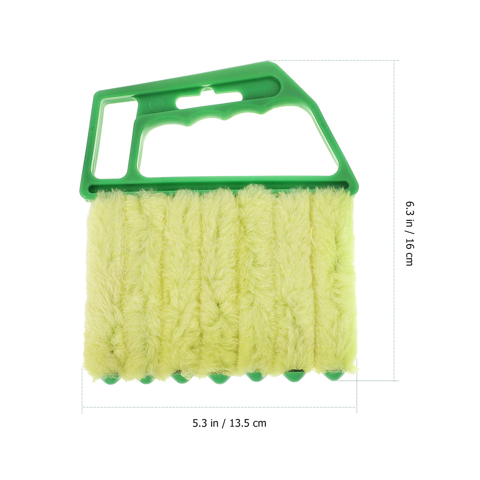 Cabilock 2-Pack Air Conditioner Brush & Window Slot Cleaner - Duster Brush for AC Shutters, Venetian Blinds, Window Tracks - Perfect for Home, Office & HVAC Maintenance