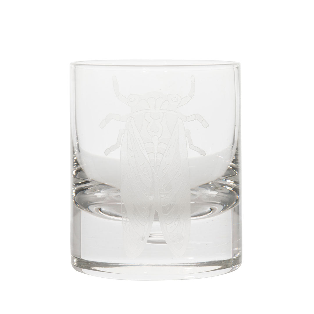 Goldbug Collection Crystal Rocks Glass Set - Premium Whiskey Glasses for Bourbon, Scotch & Cocktails - Elegant Barware for Home, Parties & Gifts