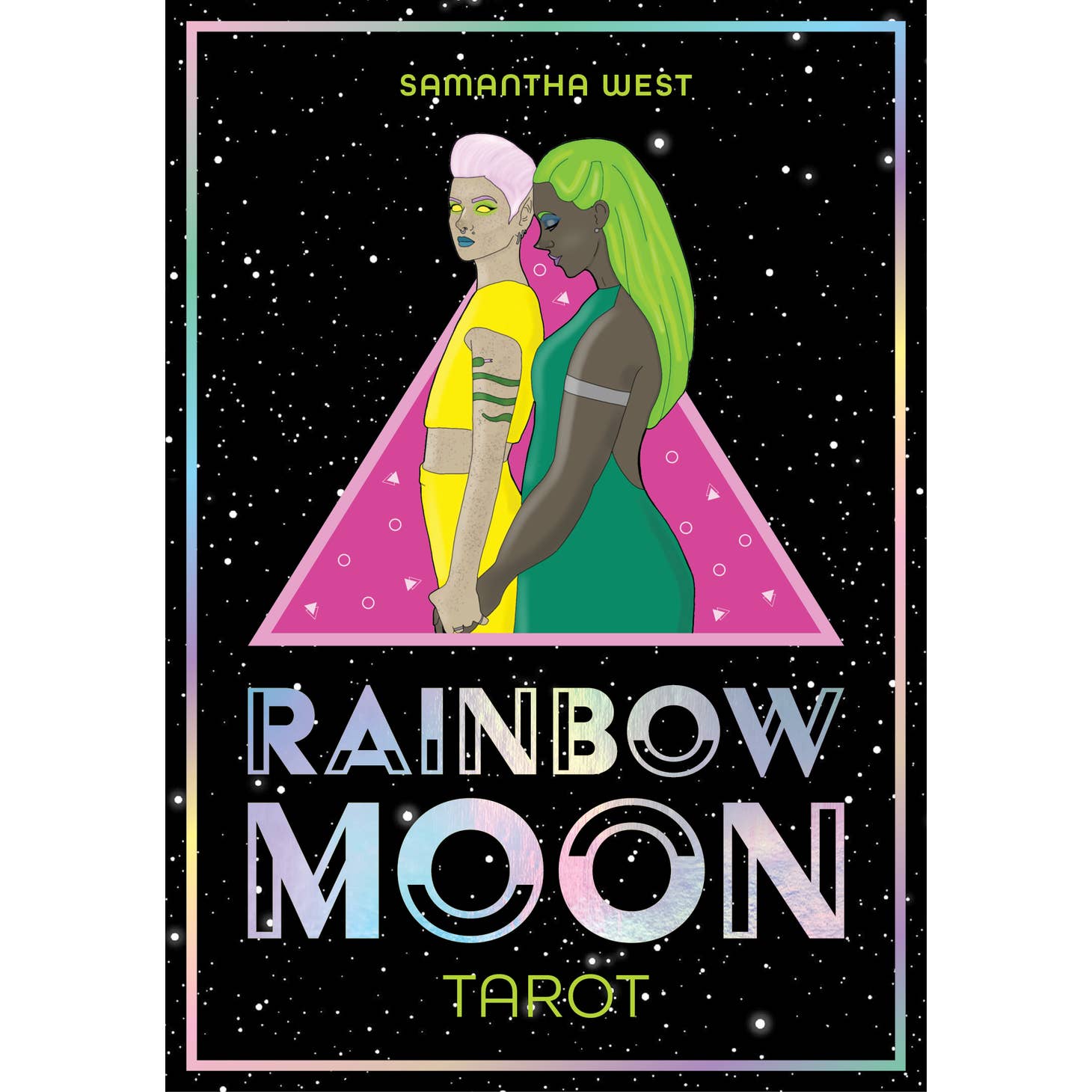 Rainbow Moon Tarot Deck - 78 Cards with Guidebook for Beginners & Professionals | Perfect for Divination, Meditation & Spiritual Growth
