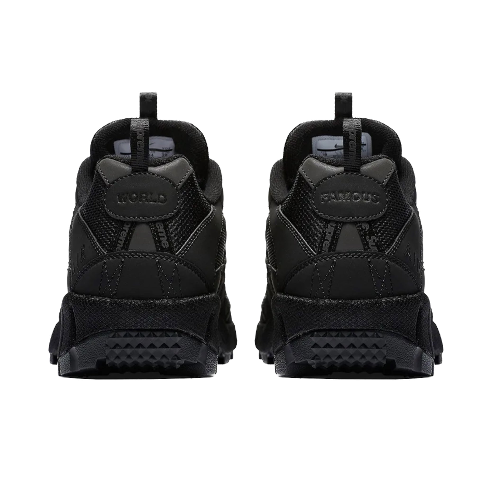 Nike x Supreme Air Humara 17 Sneakers - Supreme Black Men's Running Shoes for Streetwear & Urban Fashion
