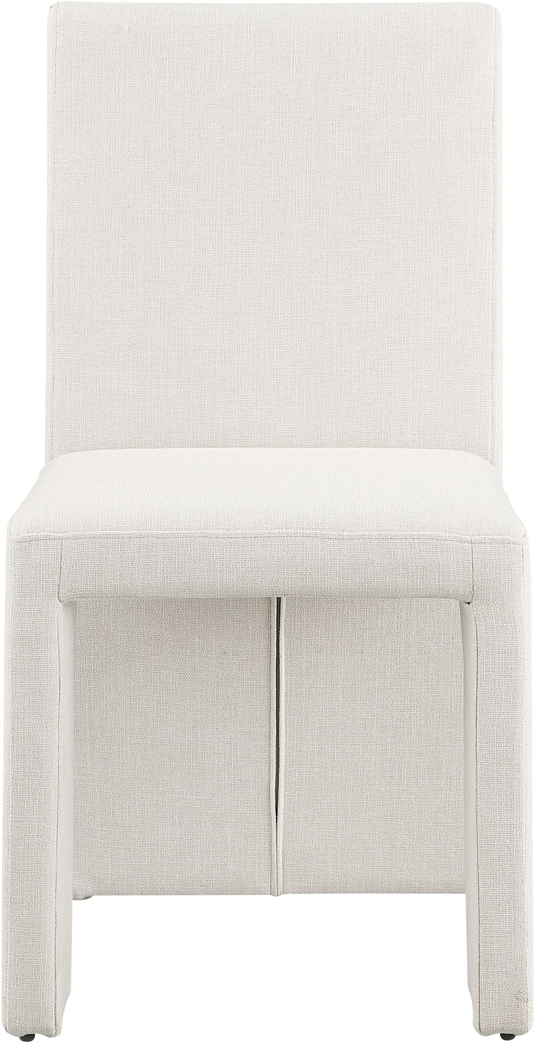 Benson Linen Textured Fabric Dining Chair - Modern Farmhouse Style Upholstered Seat for Kitchen, Dining Room & Home Decor | Comfortable & Durable