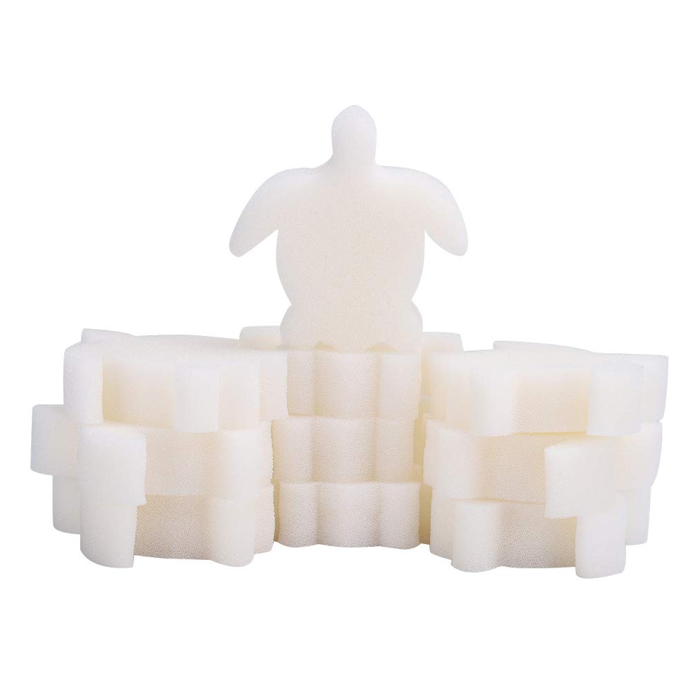 10PCS Oil Absorbing Scum Sponge for Kitchen, Hot Tub, Spa & Swimming Pool - Reusable Oil Absorber for Cooking, Bath & Water Maintenance