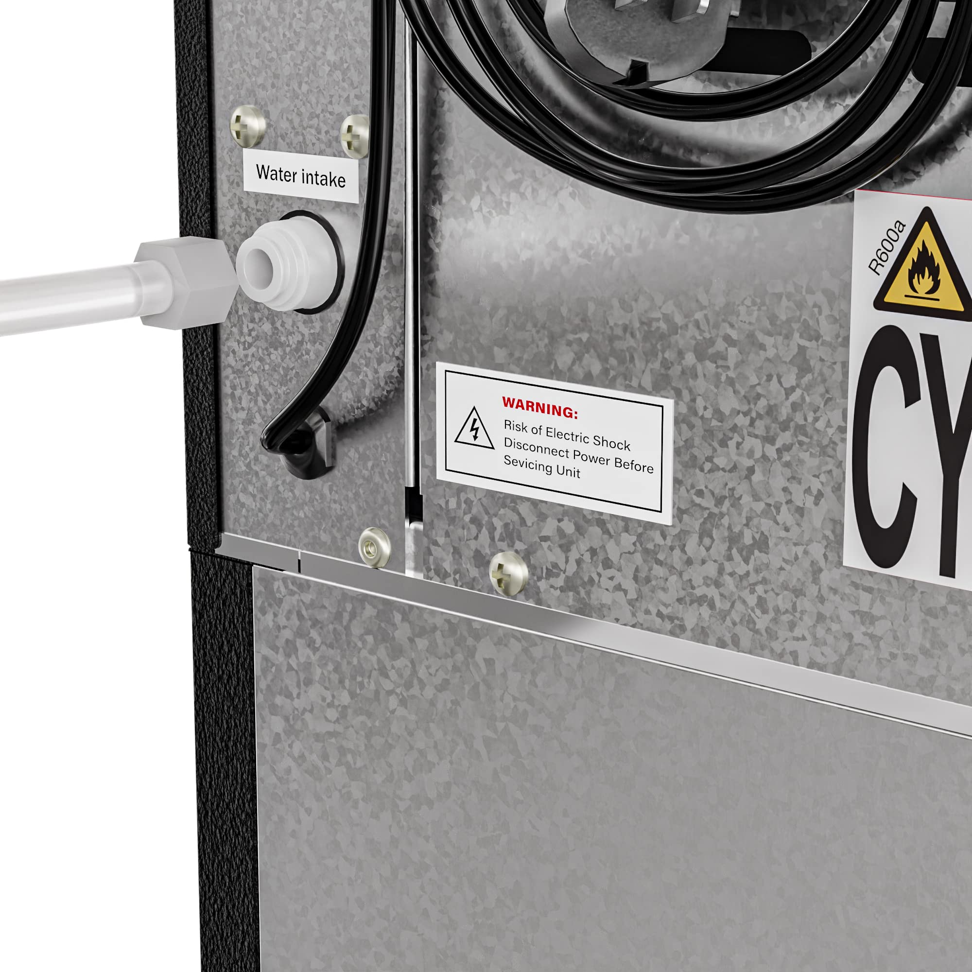 KoolMore 420 lbs/24h Commercial Ice Maker Machine - Air-Cooled Evaporator System for Bars, Restaurants, Hotels, Cafes & Catering (Model KM-CIM-400) | Heavy Duty Ice Production for Cocktails, Beverages & Food Preservation