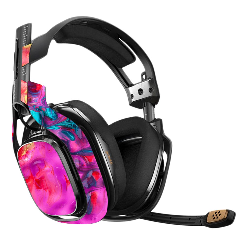 MightySkins Vinyl Decal Wrap Cover for Astro A40 3rd Gen Gaming Headset - Paint Party Design | Protective, Durable & Customizable Skin | Easy to Apply & Remove | Made in USA | Perfect for Gaming Setups & Personalization