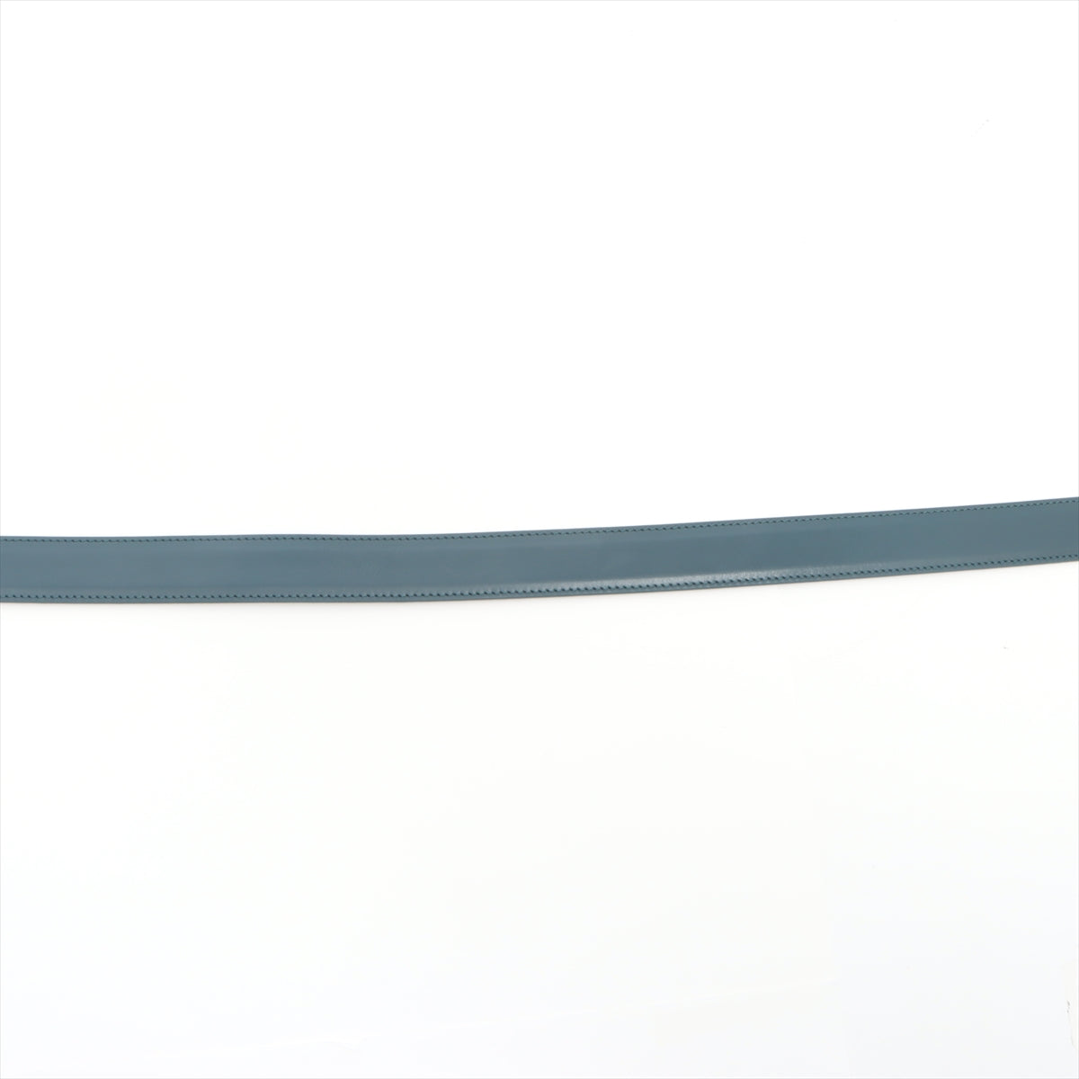 Celine Triomphe Blue Leather Belt 75cm - Genuine Leather Fashion Belt for Women | Perfect for Casual Outfits, Office Wear & Special Occasions